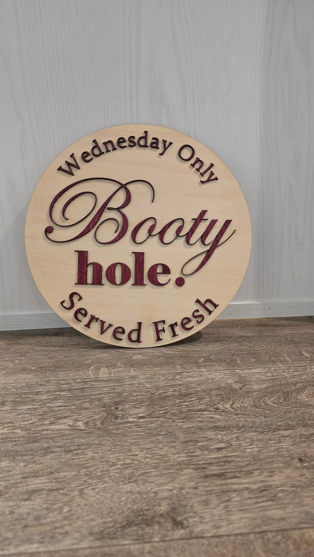 12in Sign