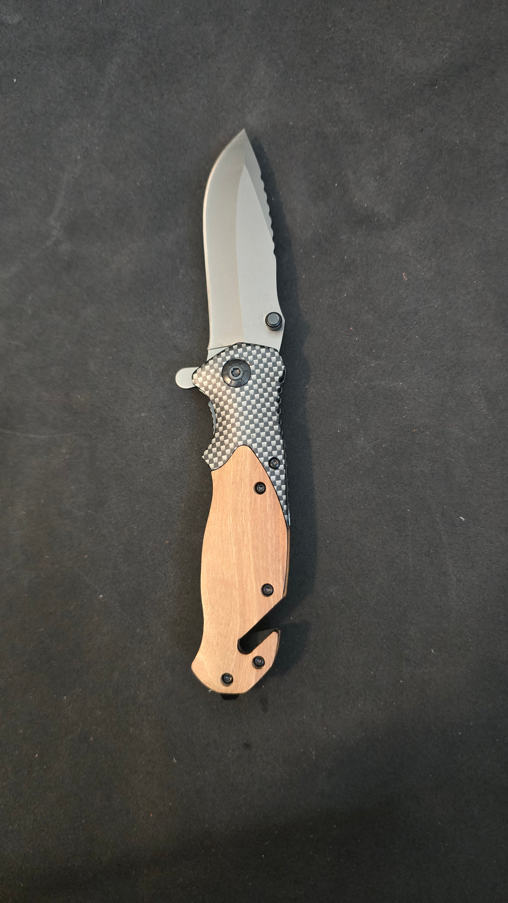 Engraved 5 inch knife